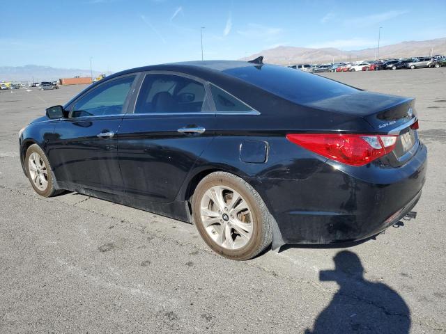 HYUNDAI SONATA SE 2011 black  gas 5NPEC4AC5BH134652 photo #3