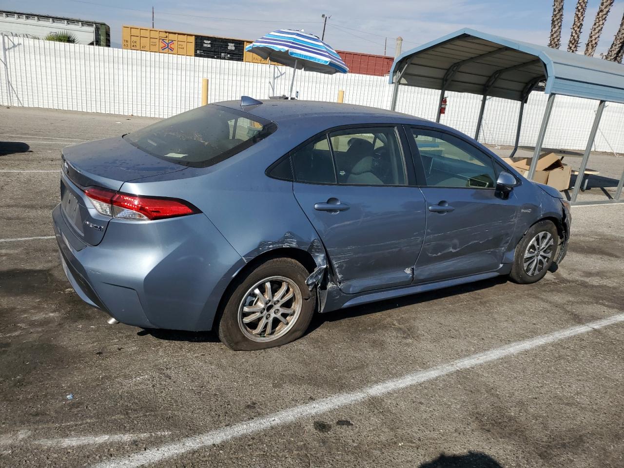 Lot #2960291744 2021 TOYOTA COROLLA LE