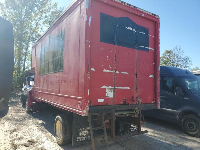 FORD F650 SUPER 2003 red conventi diesel 3FDNF65423MB06174 photo #4