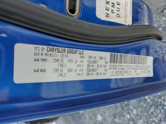 2015 DODGE JOURNEY SX - 3C4PDDBG0FT608665
