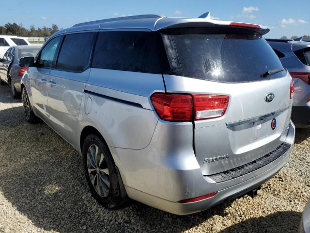 KIA SEDONA EX 2016 silver  gas KNDMC5C11G6132430 photo #3