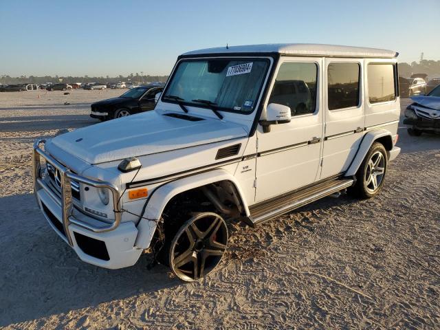 MERCEDES-BENZ G 63 AMG 2014 white  gas WDCYC7DFXEX216271 photo #1