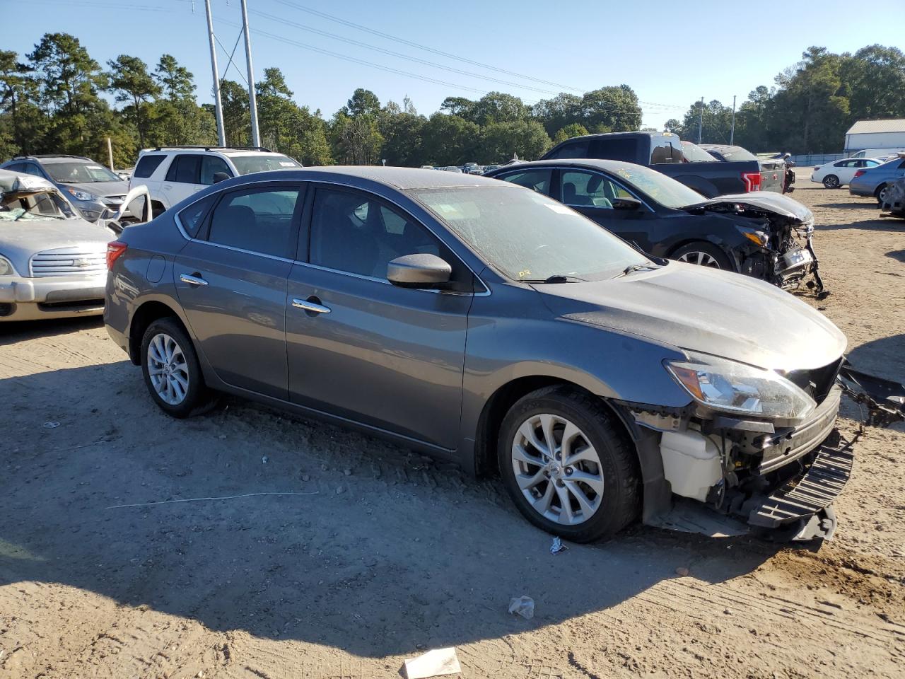 Lot #2976956714 2019 NISSAN SENTRA S