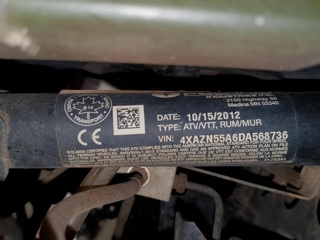 2013 POLARIS SPORTSMAN - 4XAZN55A6DA568736