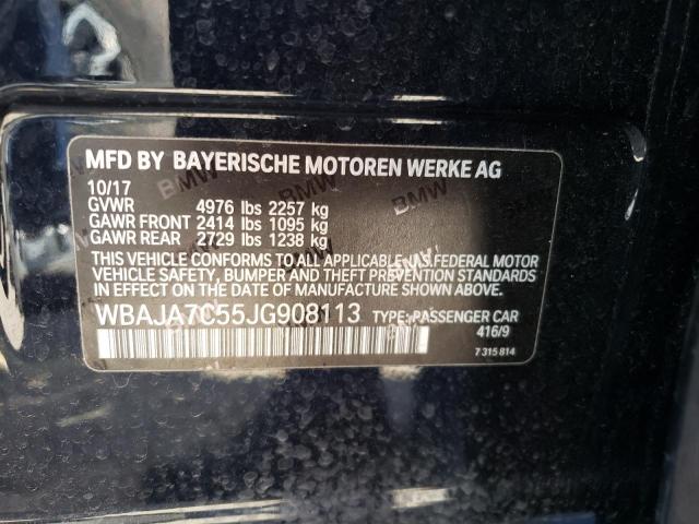 2018 BMW 530 XI - WBAJA7C55JG908113