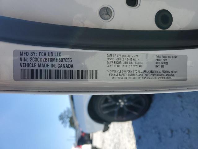 2021 DODGE CHALLENGER - 2C3CDZBT8MH607055