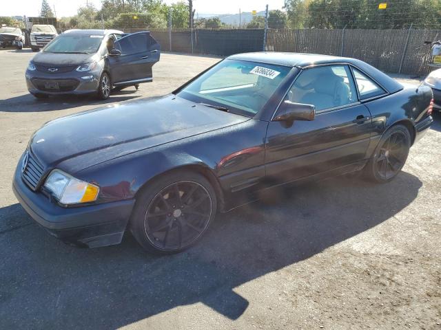 MERCEDES-BENZ SL 320 1996 black  gas WDBFA63F2TF136074 photo #1