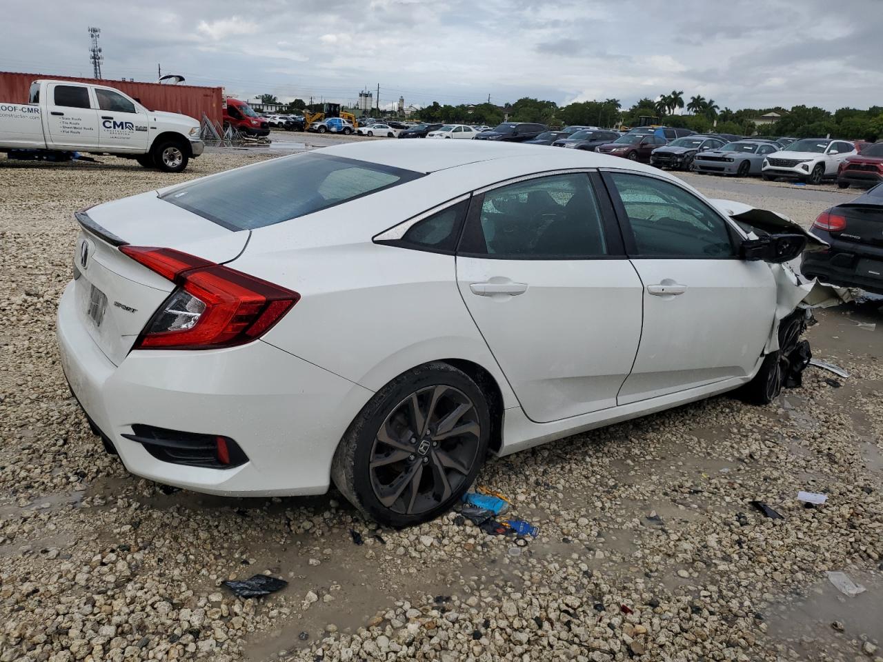 Lot #2969904989 2020 HONDA CIVIC SPOR