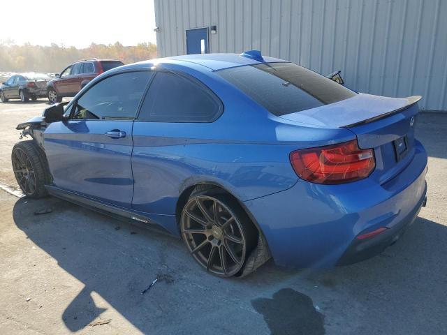 BMW M235I 2016 blue  gas WBA1J7C58GV360872 photo #3