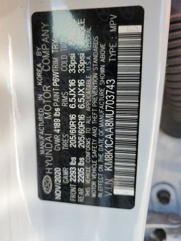 2021 HYUNDAI KONA SE - KM8K1CAA8MU703743