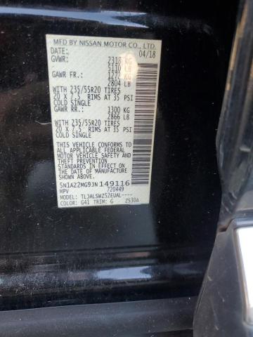 2018 NISSAN MURANO S - 5N1AZ2MG9JN149116