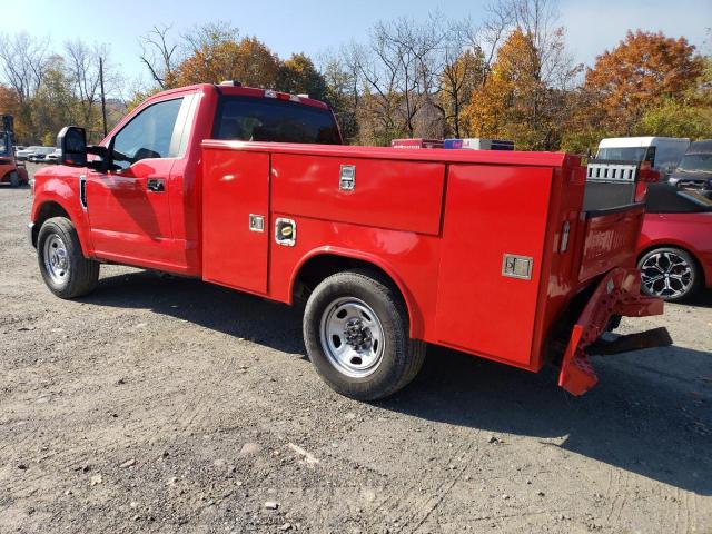 FORD F350 SUPER 2022 red  gas 1FTRF3A64NED06719 photo #3