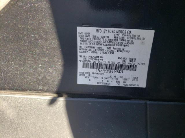 2015 FORD TAURUS SEL - 1FAHP2E90FG148821