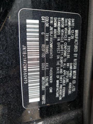 2021 NISSAN ROGUE SPOR - JN1BJ1AV2MW560470