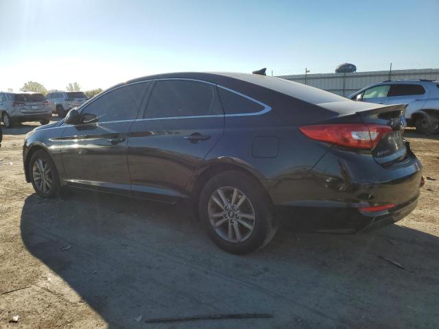 HYUNDAI SONATA SE 2015 black  gas 5NPE24AF6FH008139 photo #3