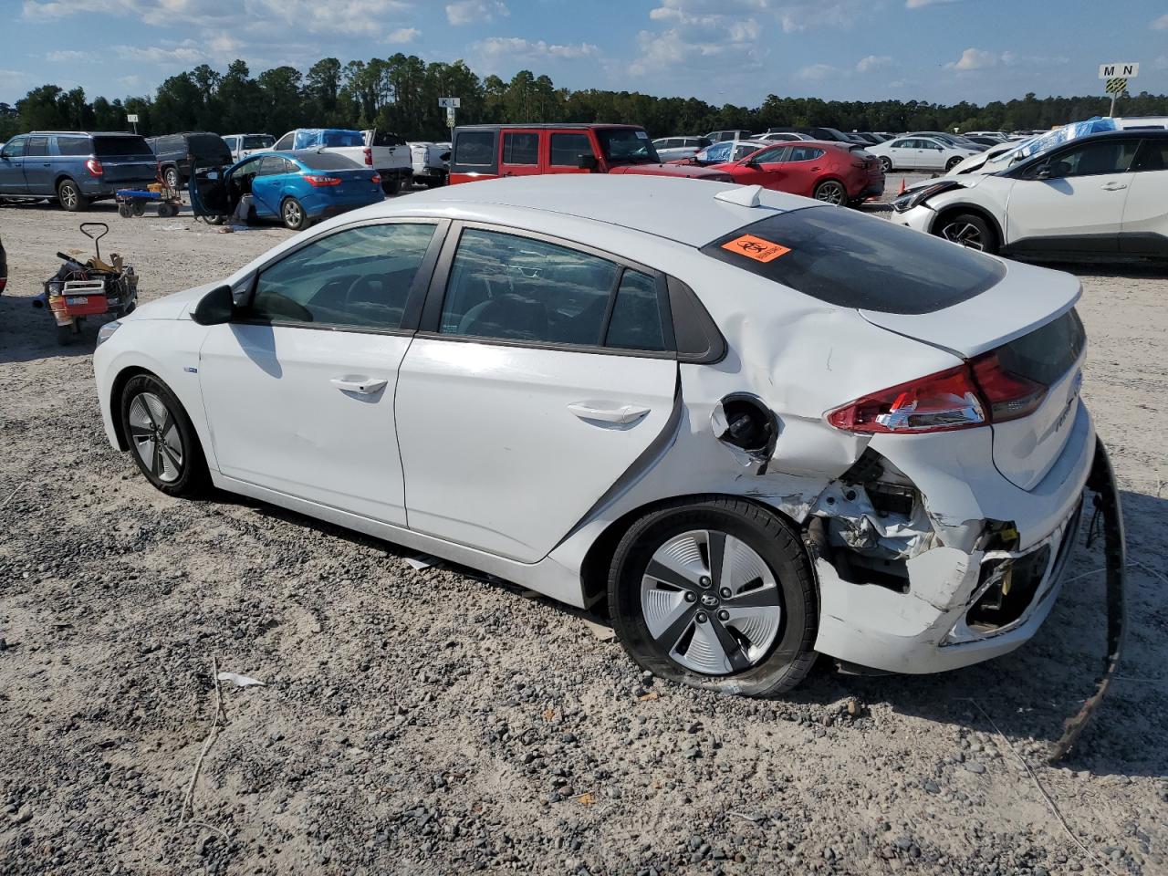 Lot #2991592019 2020 HYUNDAI IONIQ BLUE