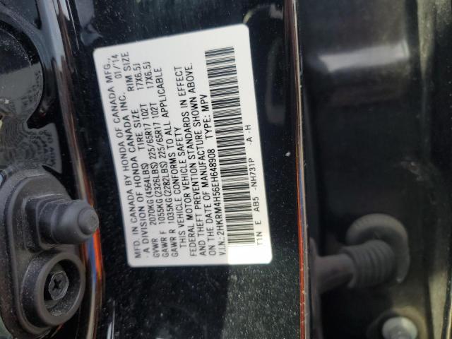 VIN 2HKRM4H56EH648908 2014 Honda CR-V, EX no.13