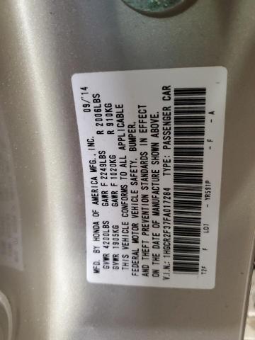 VIN 1HGCR2F37FA017284 2015 Honda Accord, LX no.12