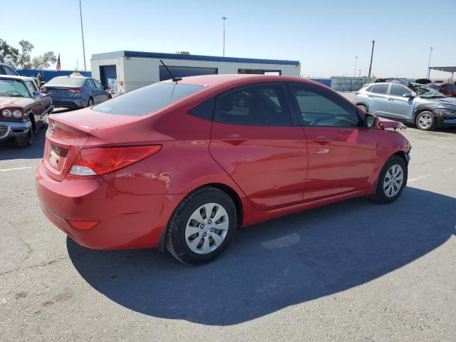 HYUNDAI ACCENT SE 2016 red  gas KMHCT4AE3GU044627 photo #4