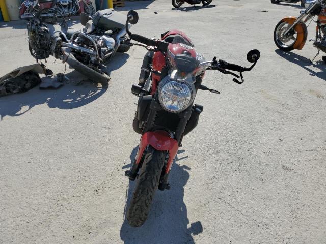 DUCATI MONSTER 82 2018 red  gas ZDMMACLS1JB001634 photo #3