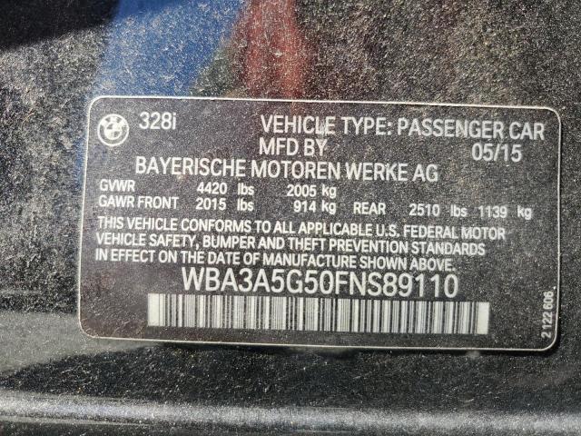 2015 BMW 328 I - WBA3A5G50FNS89110