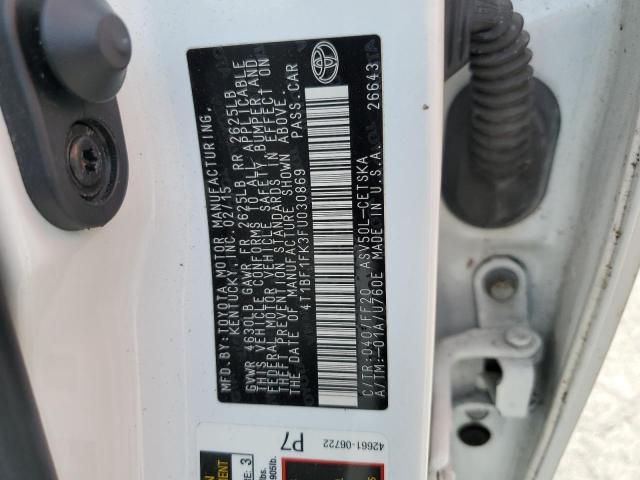 VIN 4T1BF1FK3FU030869 2015 Toyota Camry, LE no.13