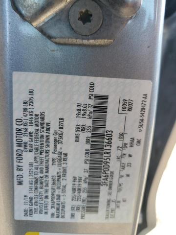 2020 FORD FUSION TIT - 3FA6P0D95LR136603