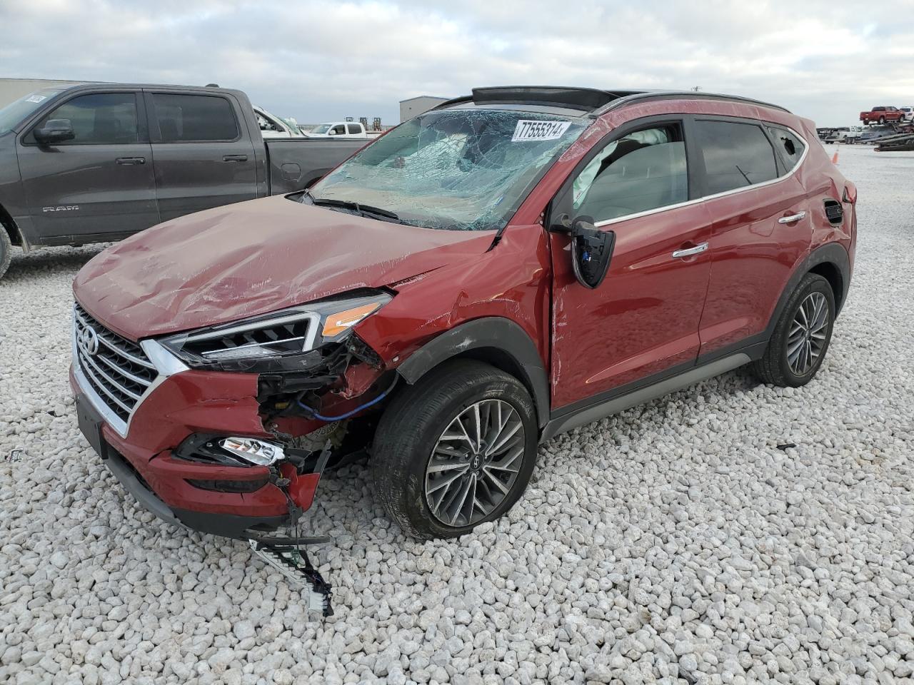 Lot #2990926315 2021 HYUNDAI TUCSON LIM