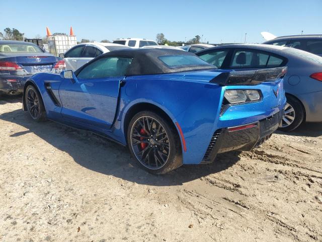 CHEVROLET CORVETTE Z 2016 blue  gas 1G1YU3D65G5600476 photo #3