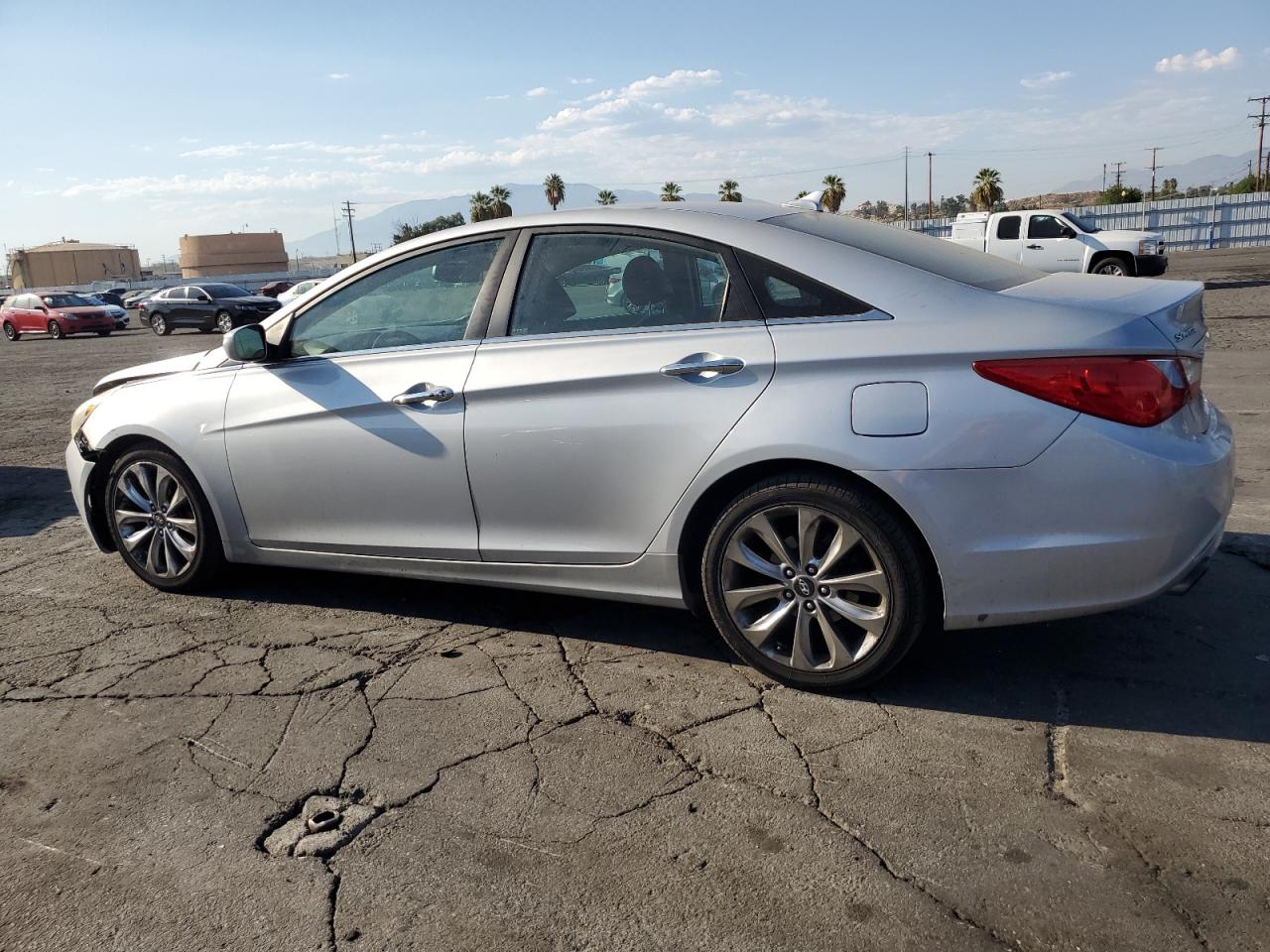 HYUNDAI SONATA SE 2011 silver  gas 5NPEC4AC6BH048878 photo #3