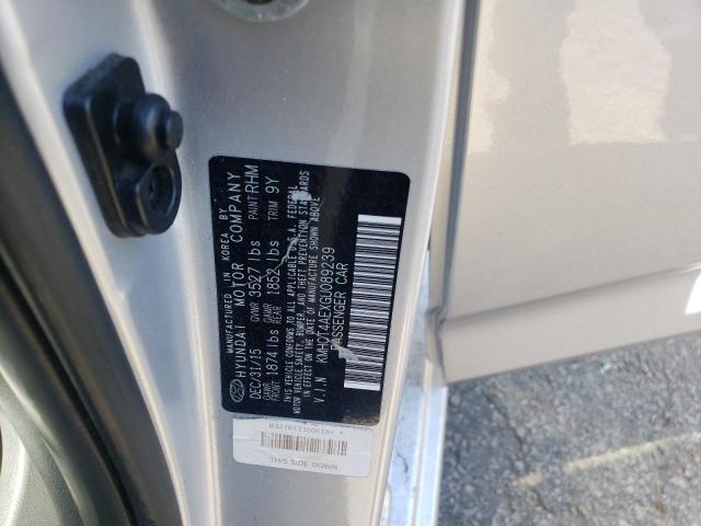 2016 HYUNDAI ACCENT SE - KMHCT4AEXGU089239