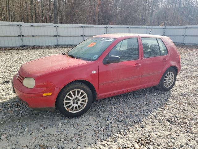 VOLKSWAGEN GOLF GLS 2003 red hatchbac gas 9BWGK61J834003167 photo #1