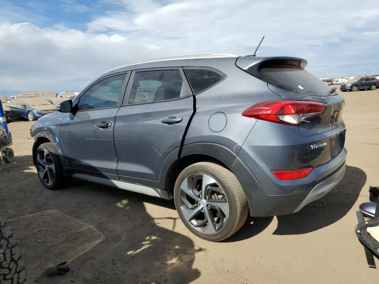 Lot #3028544930 2017 HYUNDAI TUCSON LIM