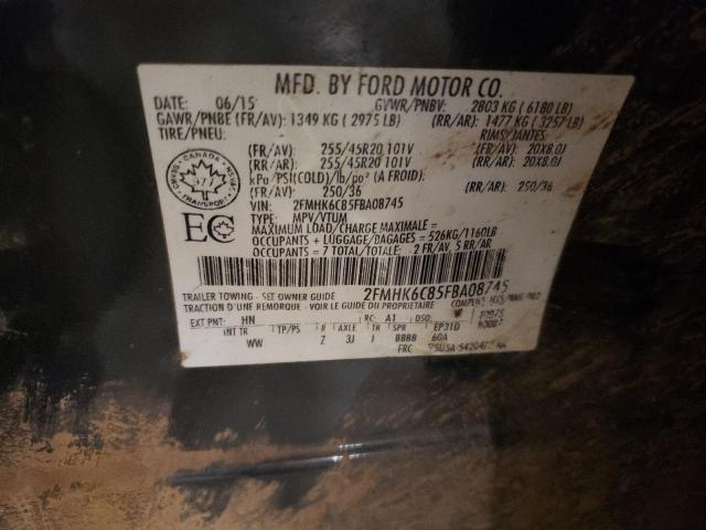 2015 FORD FLEX SEL - 2FMHK6C85FBA08745