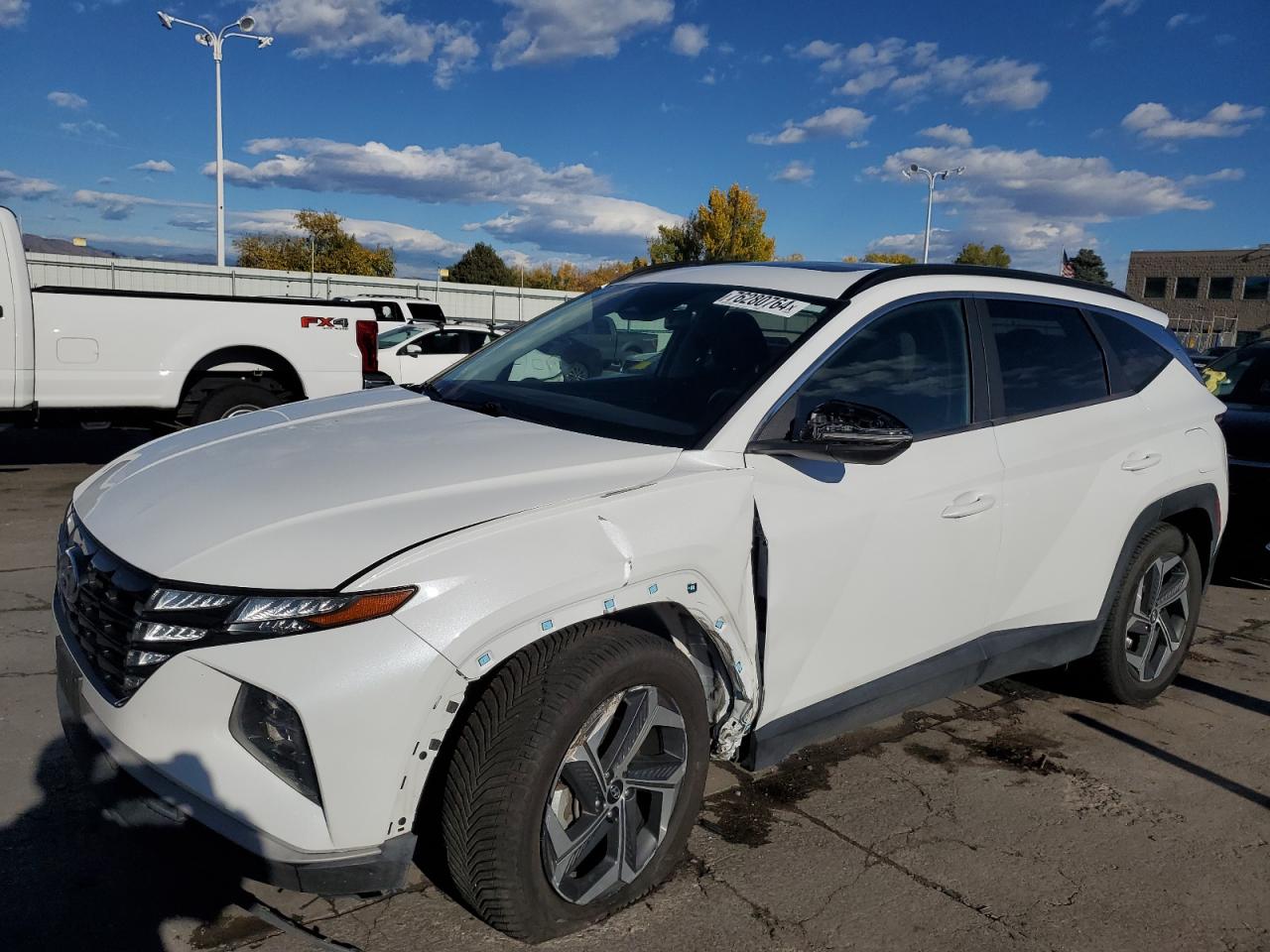 Lot #2928917535 2022 HYUNDAI TUCSON SEL