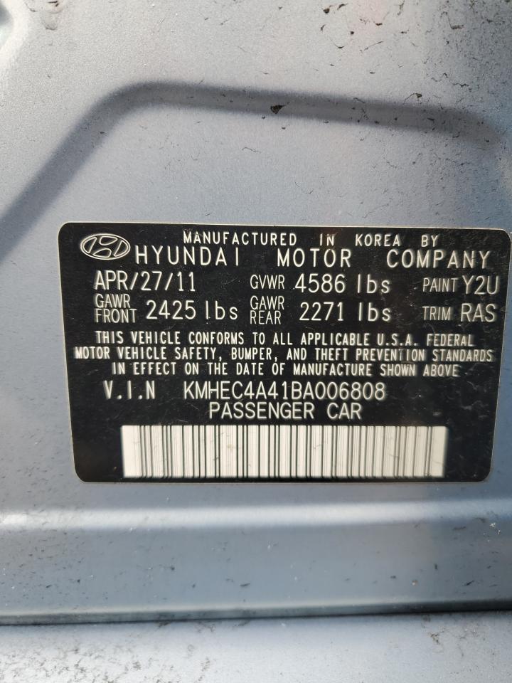 Lot #2892563808 2011 HYUNDAI SONATA HYB