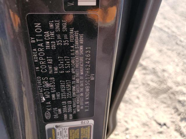 2017 KIA SEDONA LX - KNDMB5C17H6242631