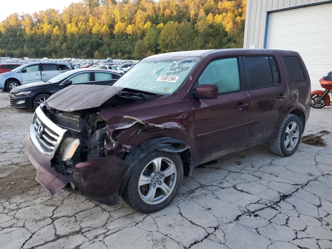 Lot #2945565139 2013 HONDA PILOT EXL