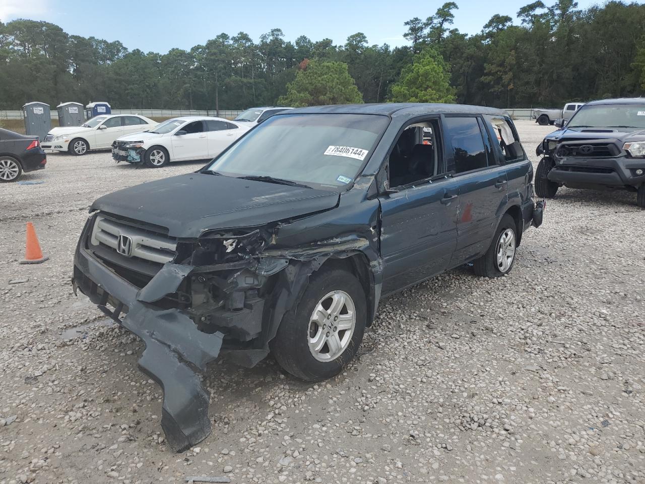 Lot #2972298444 2006 HONDA PILOT LX