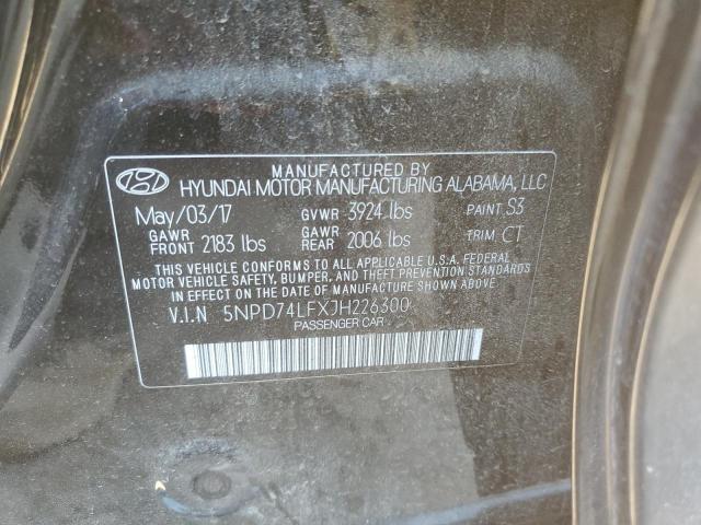 2018 HYUNDAI ELANTRA SE - 5NPD74LFXJH226300