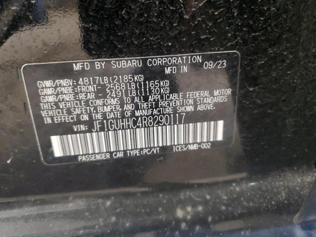 2024 SUBARU IMPREZA RS JF1GUHHC4R8290117