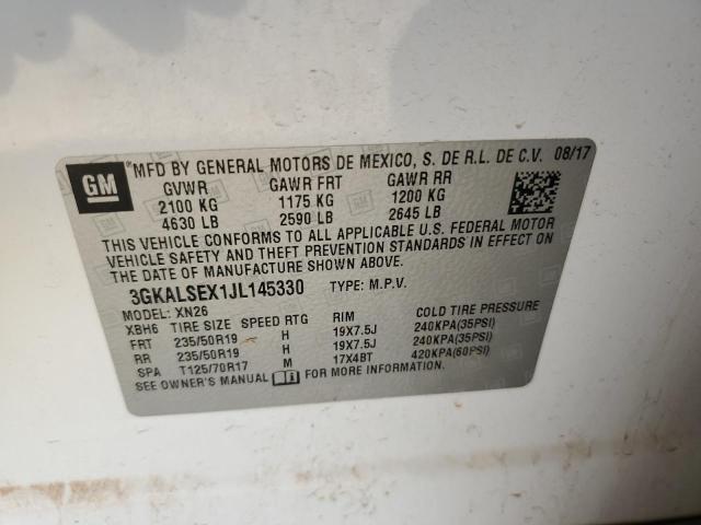 2018 GMC TERRAIN DE - 3GKALSEX1JL145330