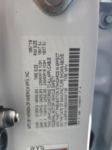 2019 HONDA CR-V EXL - 5J6RW1H82KA041128