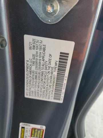 VIN 5FNRL6H96NB029077 2022 Honda Odyssey, Elite no.13