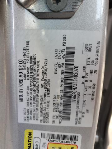 VIN 1FA6P0H73E5402070 2014 Ford Fusion, SE no.12