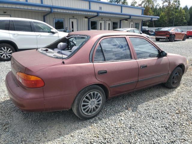 CHEVROLET GEO PRIZM 1999 burgundy sedan 4d gas 1Y1SK5285XZ408188 photo #4