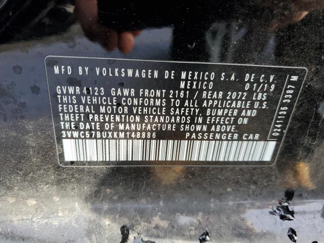 2019 VOLKSWAGEN JETTA S - 3VWC57BUXKM148886