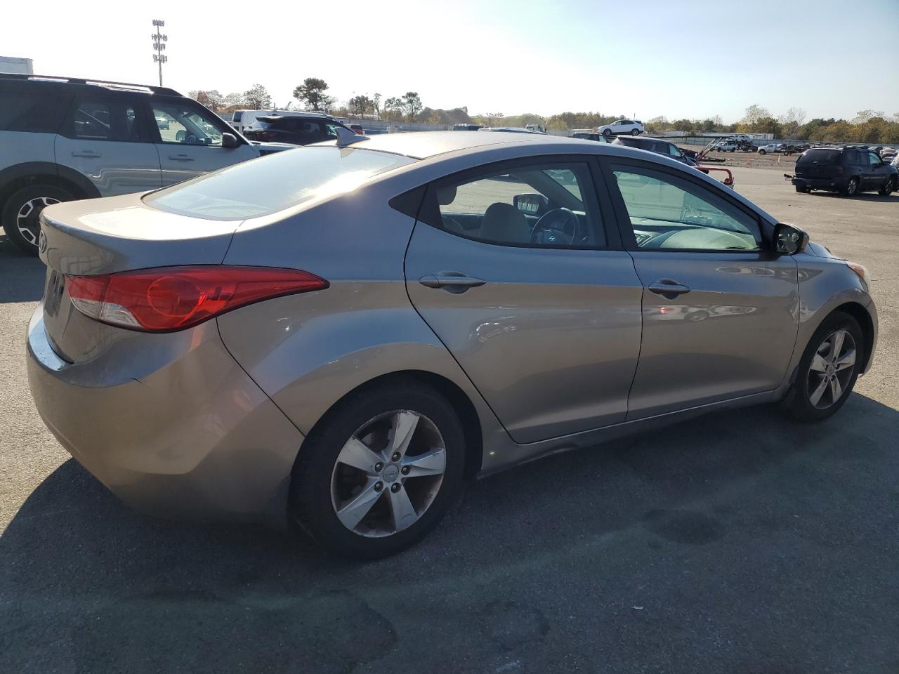 Lot #3036945775 2013 HYUNDAI ELANTRA GL