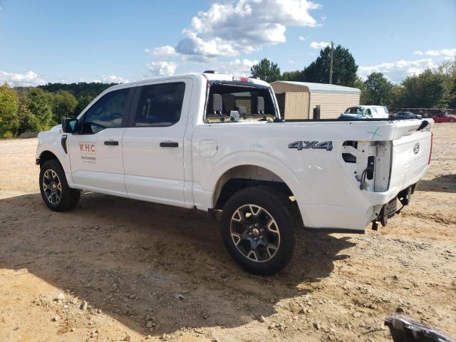 FORD F150 STX 2024 white  gas 1FTEW2LP6RFB10196 photo #3