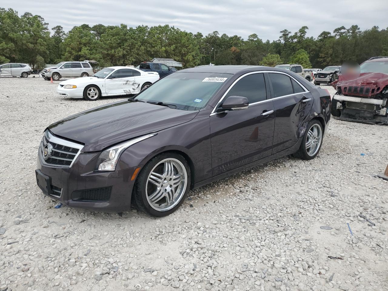 Lot #2986687225 2014 CADILLAC ATS LUXURY